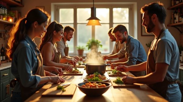 Team building culinaire : pourquoi la cuisine soude vraiment les équipes